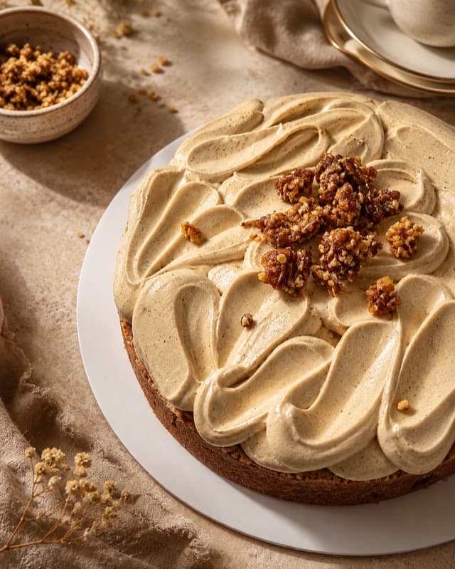 Gâteau à la crème pochée — proposition ia