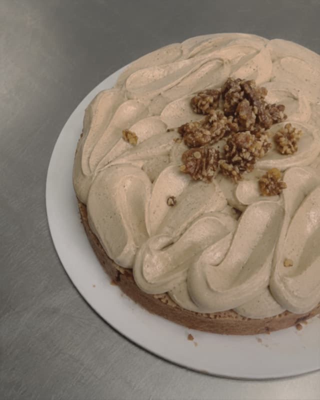 Gâteau à la crème pochée — photo de départ
